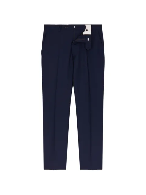 FURSAC pressed-crease tailored trousers Blue FHPPA00283
