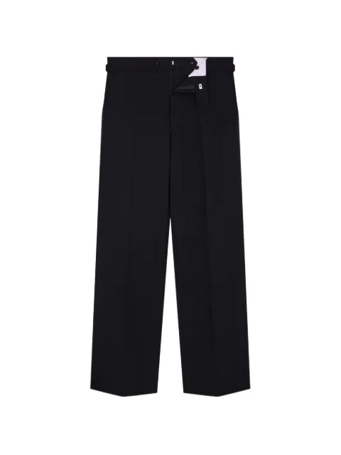 FURSAC buckle-fastener tailored trousers Black FHPPA00294