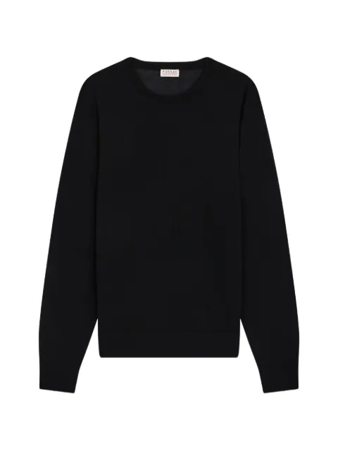 FURSAC crew-neck wool sweater Black FHPPU00151