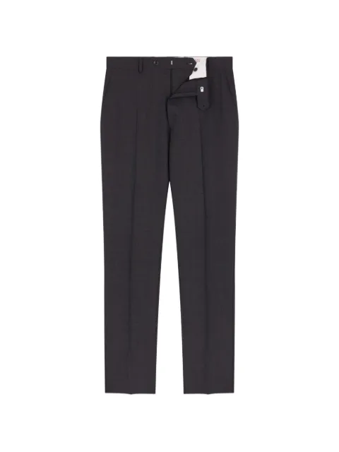 FURSAC pressed-crease tailored trousers Grey FHPPA00283
