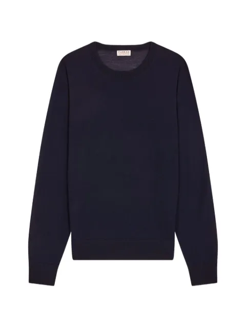 FURSAC crew-neck long-sleeve sweater Blue FHPPU00151