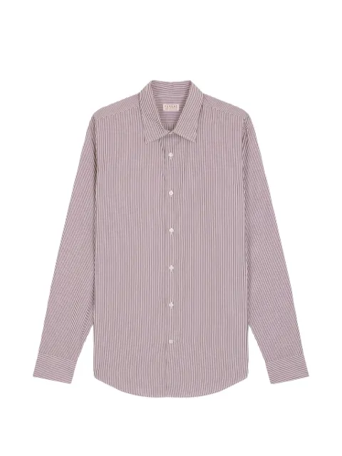 FURSAC striped long-sleeve shirt Red FHPCH00358