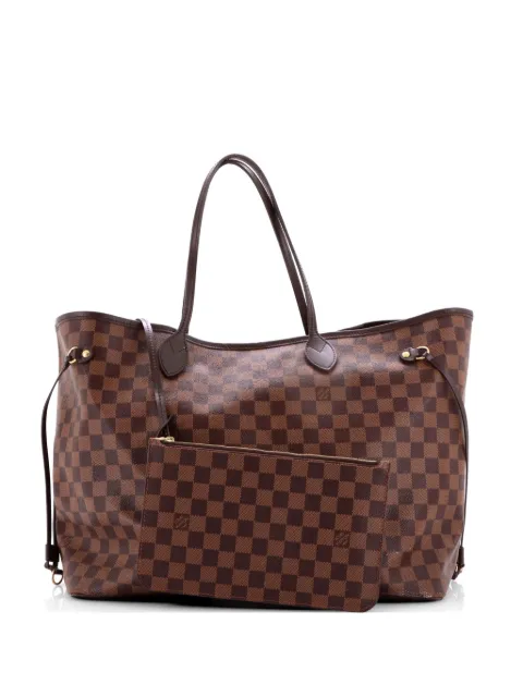 Louis Vuitton Pre-Owned Neverfull NM Damier GM tote bag Brown U96UT732EMB8A3WI