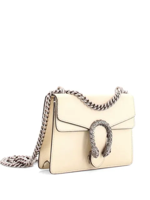 Gucci Pre-Owned Dionysus Bag Leather Mini crossbody bag Neutrals FMI9SIXC6U9JO8BR
