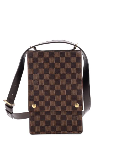 Louis Vuitton Pre-Owned Portobello Messenger Damier crossbody bag Brown YMT7VONNHFKI6Y2D