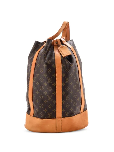 Louis Vuitton Pre-Owned Randonnee Monogram Canvas GM backpack Brown Y5SVPE5FX85K5HUN