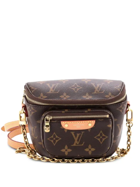 Louis Vuitton Pre-Owned Bum Bag Monogram Canvas Mini belt bag Brown 80QCE47CX40MBPRB