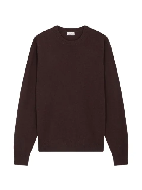 FURSAC cashmere crew-neck sweater Brown FHPPU00134