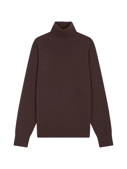 FURSAC turtleneck sweater Brown FHPPU00031