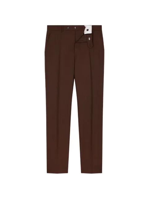 FURSAC virgin-wool trousers Brown FHPPA00296
