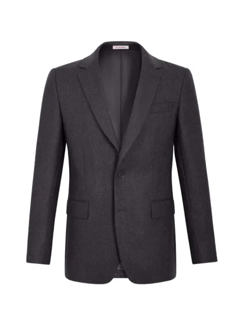 FURSAC notched-lapels single-breasted blazer Grey FHPVE00321