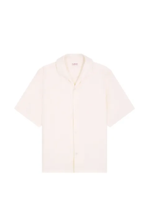 FURSAC camp-collar short-sleeve shirt Neutrals FHPCH00397