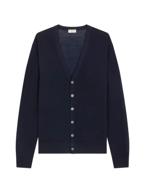 FURSAC V-neck buttoned cardigan Blue FHPPU00153