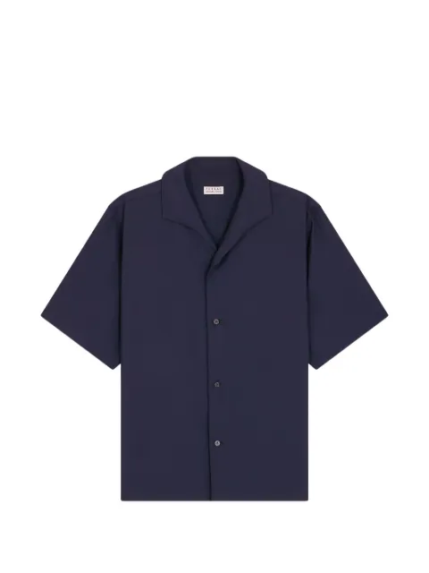 FURSAC short-sleeve camp-collar shirt Blue FHPCH00397