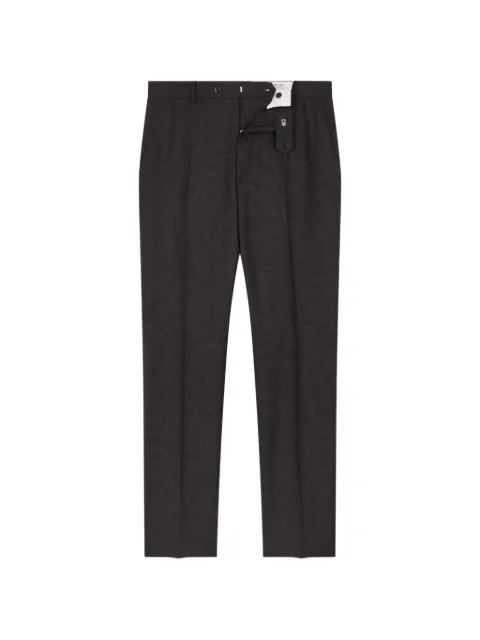 FURSAC checked tailored trousers Grey FHPPA00284