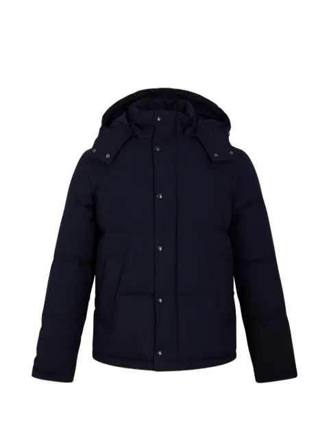 FURSAC hooded padded jacket Blue FHPOU00136
