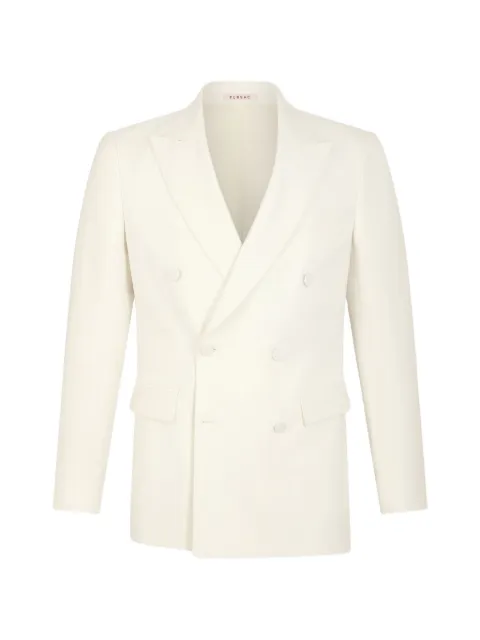 FURSAC double-breasted virgin-wool blazer Neutrals FHPVE00309