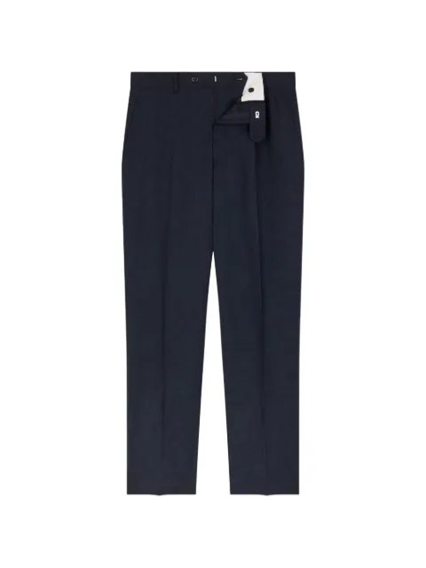FURSAC checked tailored trousers Blue FHPPA00284