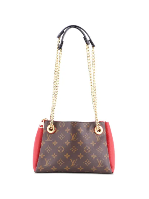 Louis Vuitton Pre-Owned Surene Handbag Monogram Canvas with Leather BB shoulder bag Red C7F2SNNPIZ5T14A1
