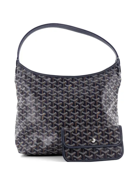 Goyard Pre-Owned Boheme Coated Canvas hobo bag Blue A8B0X8UXFVQDODA2