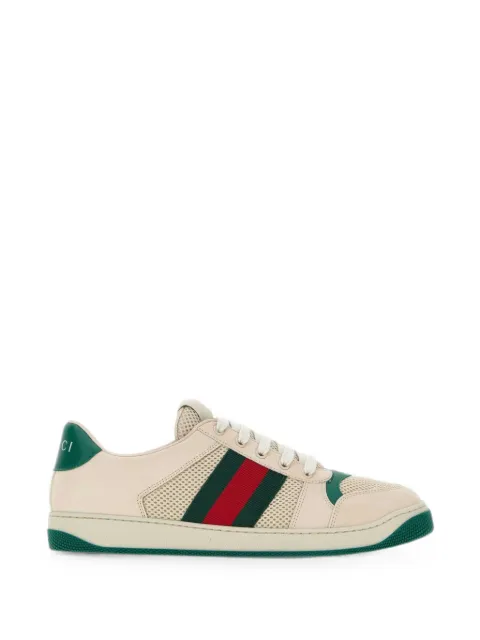 Gucci Screener mesh-panel sneakers Neutrals A000GAFAGAT
