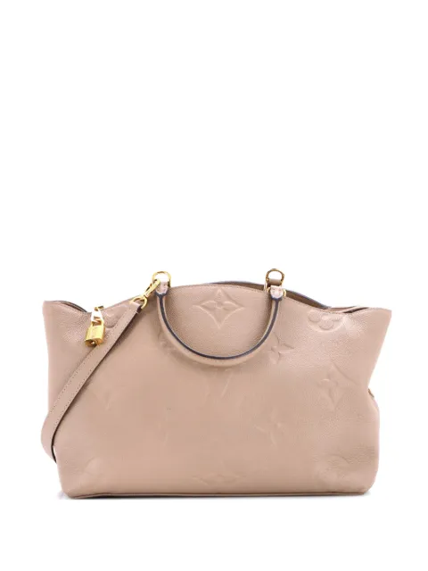 Louis Vuitton Pre-Owned Grand Palais Handbag Monogram Empreinte Giant shoulder bag Neutrals PWUCIQV0KKGGOG0S