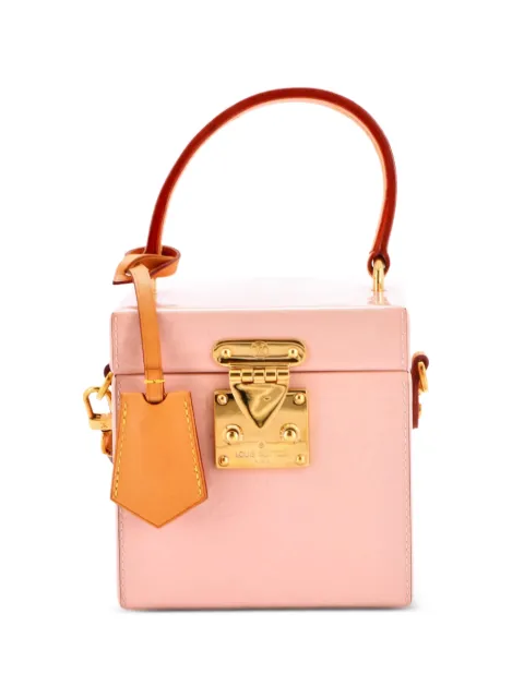 Louis Vuitton Pre-Owned Bleecker Box NM Bag Monogram Vernis satchel Pink PPZK09SDOILO7CDU