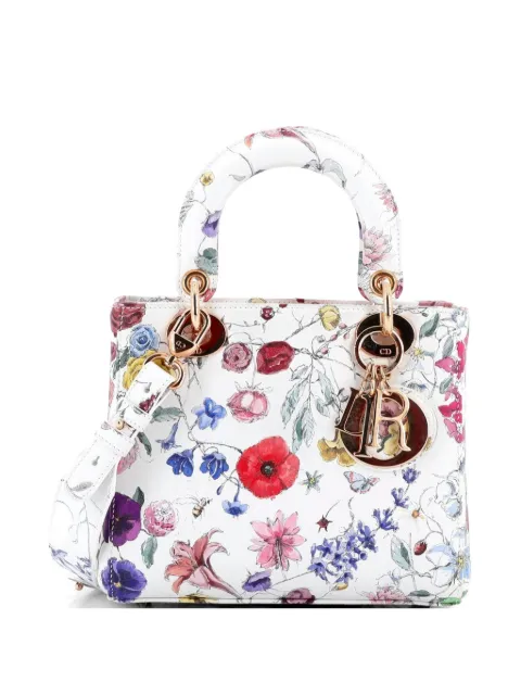 Christian Dior Pre-Owned My ABCDior Lady Dior Bag Printed Leather Small satchel Multicolour TQZ6FDJS6XD46KU0