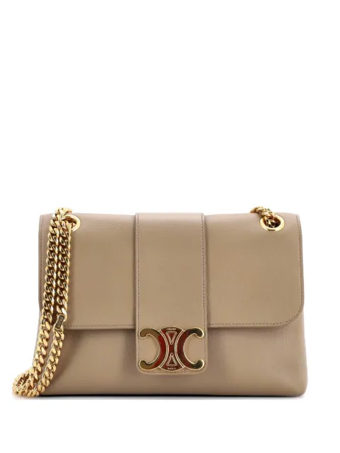 Celine Pre-Owned Victoire Flap Leather Teen shoulder bag Neutrals 3KR736YSME9Q0KT3