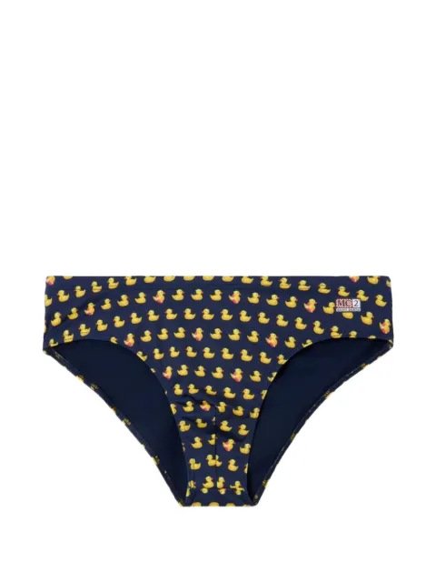 MC2 Saint Barth duck-print Cayo swim briefs Blue CAYO001