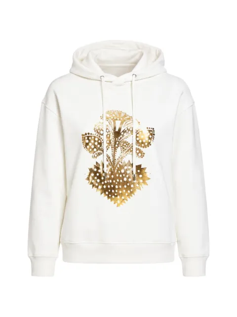 Cynthia Rowley Heart of Gold hoodie White 25S1TP33CO