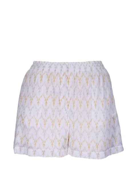 Missoni geometric-pattern knit shorts White DS26SI11BR015X