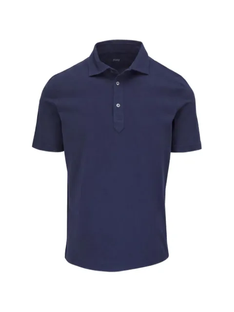 Fedeli short-sleeve polo shirt Blue TU000202US5