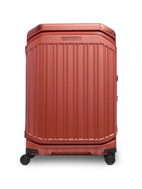 PIQUADRO medium expandable hardside suitcase Red BV7246PQL