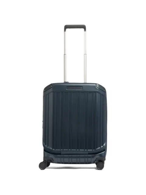 PIQUADRO dual-opening cabin luggage Blue BV7245PQL