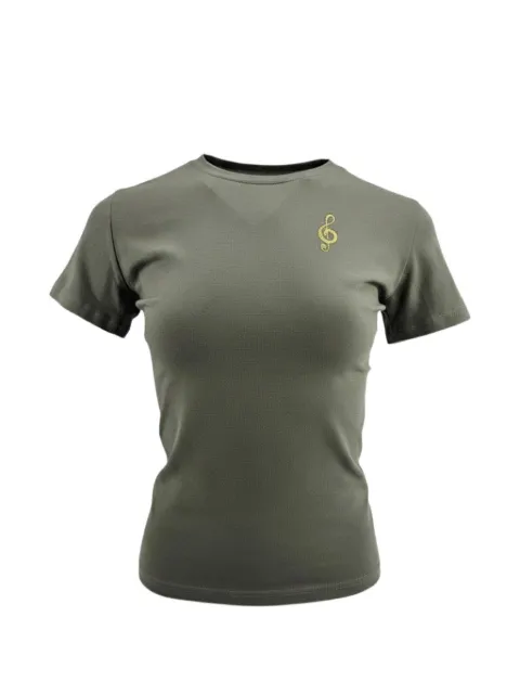 Madison Maison crew-neck T-shirt Green MUSICISTHEANSWER