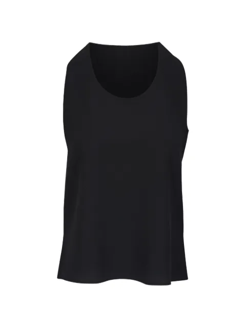 Akris scoop-neck top Black 7601105600032253009