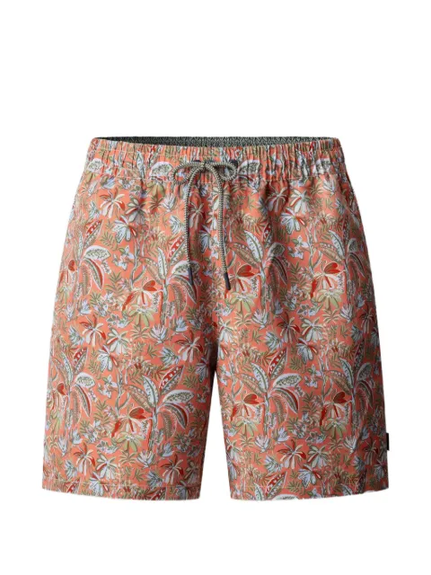 Hackett London floral-print swim shorts Orange HMB100032