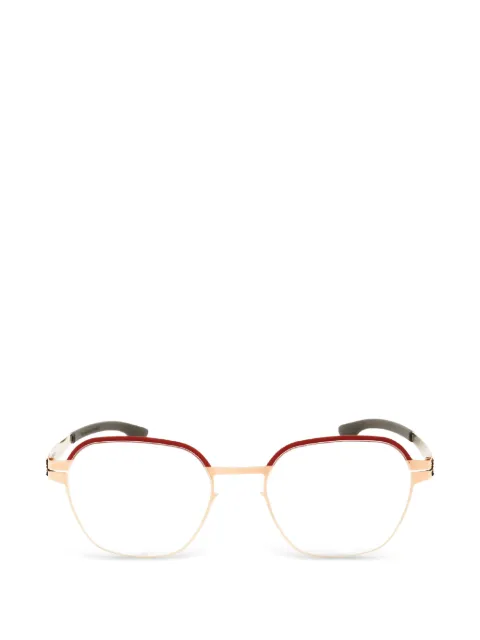 Ic! Berlin Theda geometric-frame glasses Pink THEDAM16100810
