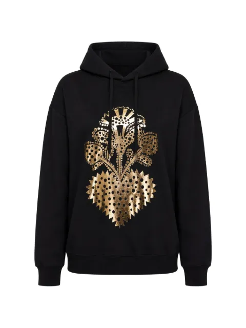 Cynthia Rowley Heart of Gold hoodie Black 25S1TP33CO