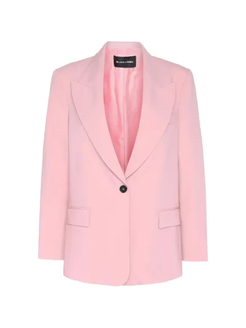 Black Label peak-lapel single-breasted blazer Pink 42214291