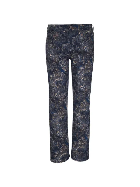 R13 paisley-print jeans Blue R13W0091D411ABLUE