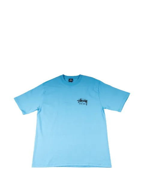Stüssy New York logo-print T-shirt Blue STUS461