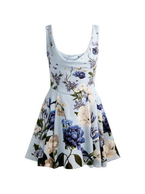 alice + olivia Estrella mini dress Blue CC606P44530