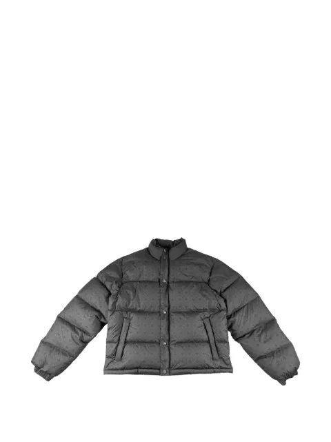 Chrome Hearts Stiff V2 monogram-print puffer jacket Grey CHRM1285