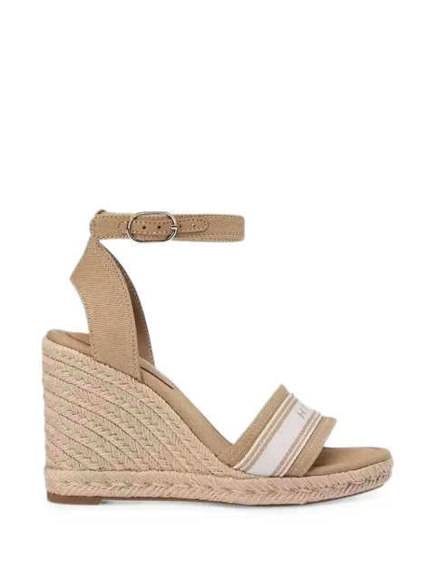 Tommy Hilfiger webbing wedge espadrilles Neutrals FFW0FW09342