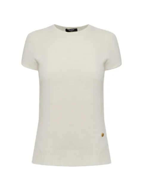 Balmain knitted top Neutrals HF1ALB45KI87
