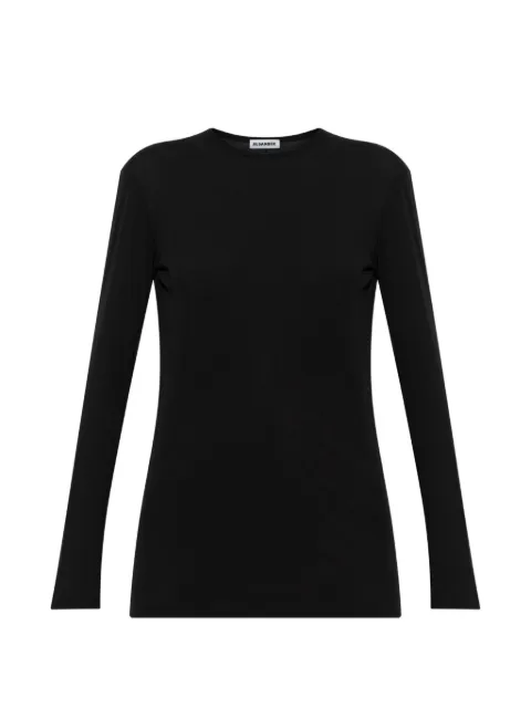 Jil Sander long-sleeve T-shirt Black J02NH0019J20342