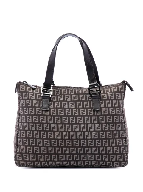 Fendi Pre-Owned 2000-2010 Zucchino Canvas tote bag Brown GVWQB3AQEL7IGH1B