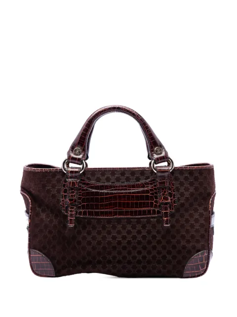 Celine Pre-Owned 2007 Macadam Suede Boogie handbag Brown PFDT1IKNXMMZXLTW
